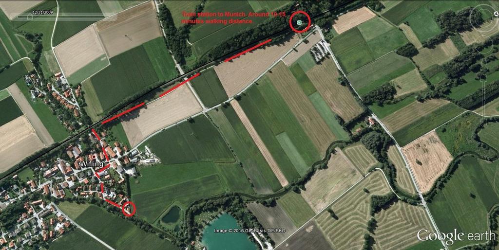 Wiflinger Graben Einfamilienhaus Villa Wörth Exteriör bild